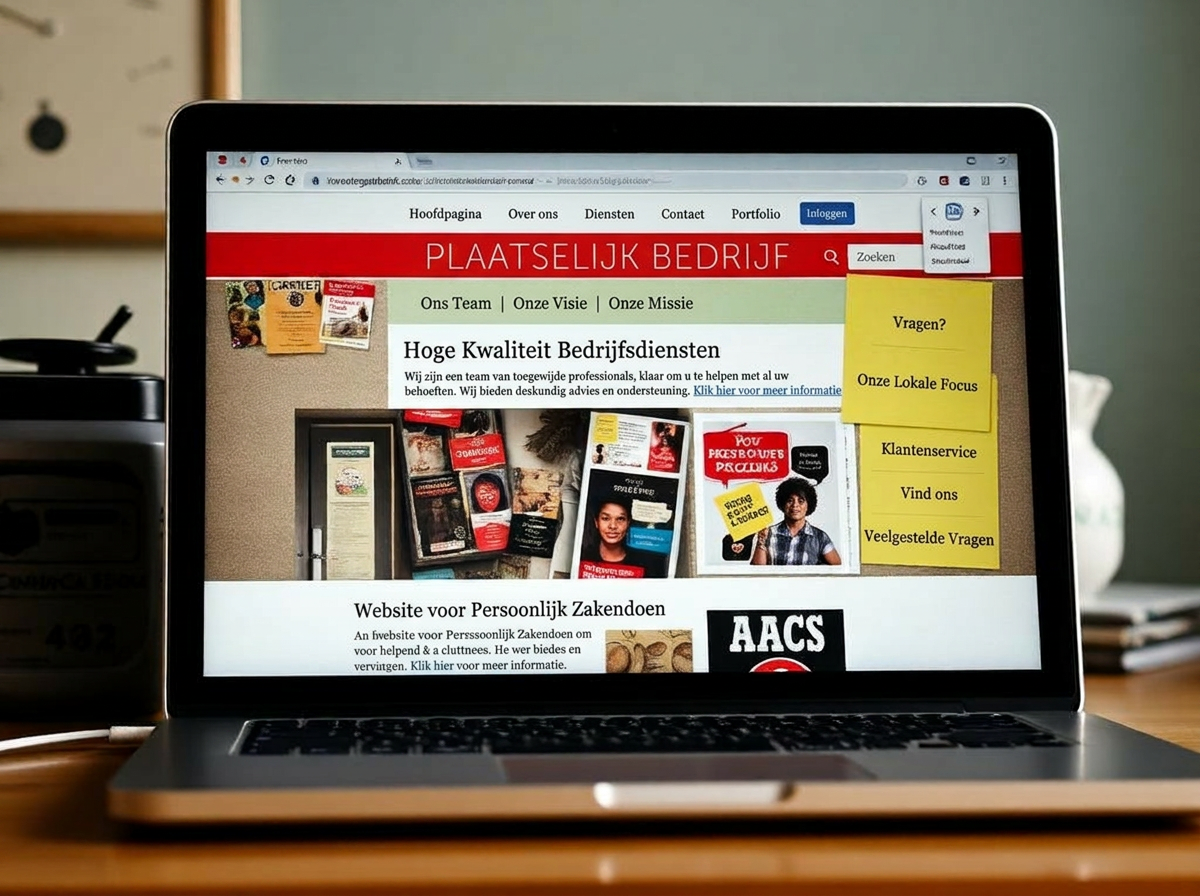 Verouderde website
